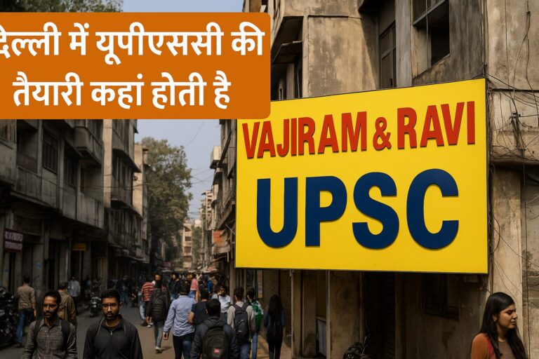 दिल्ली में यूपीएससी की तैयारी