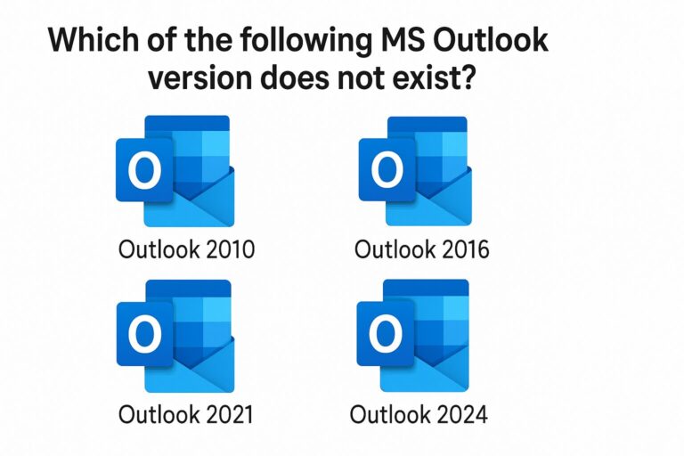 Which of the following MS Outlook version does not exist