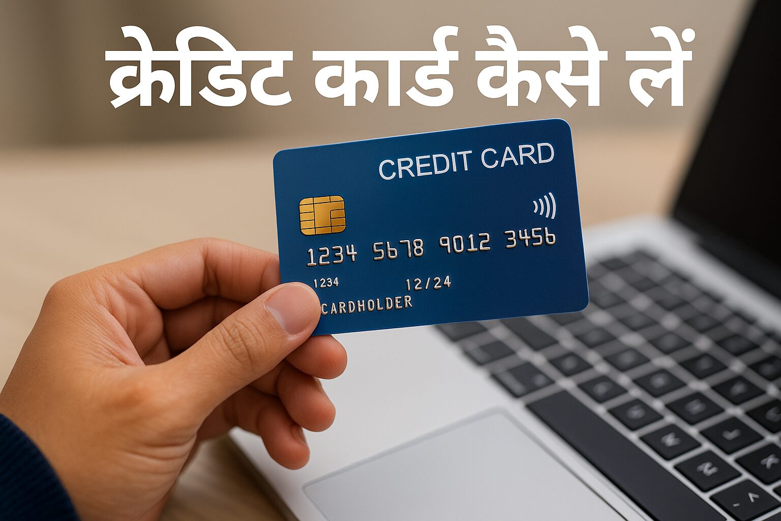 क्रेडिट कार्ड कैसे लें?