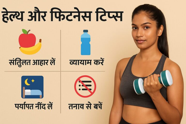 हेल्थ और फिटनेस टिप्स: