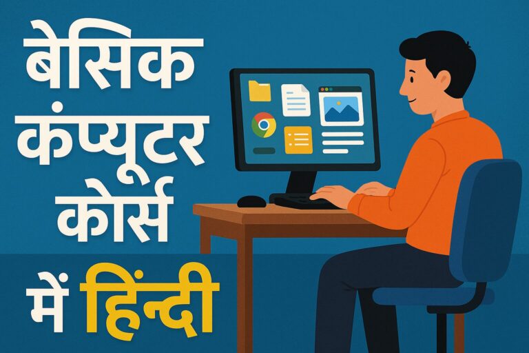 Basic Computer Course in Hindi