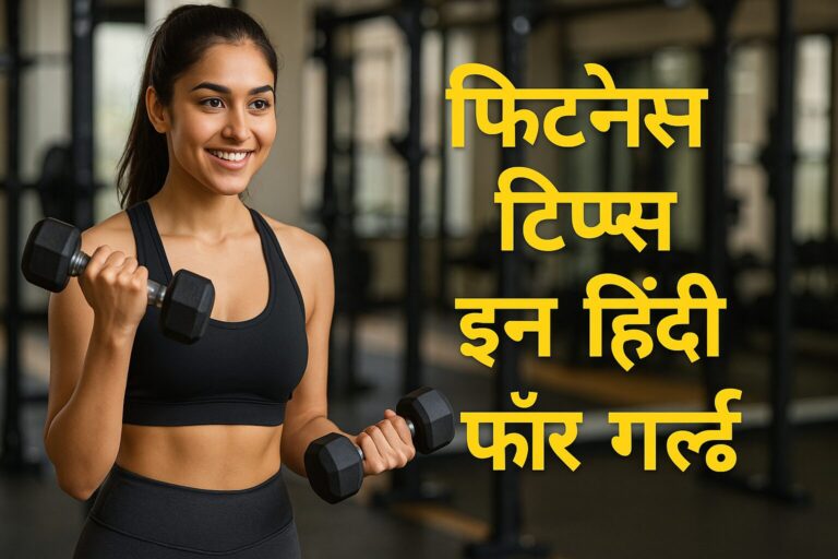 फिटनेस टिप्स इन हिंदी फॉर गर्ल