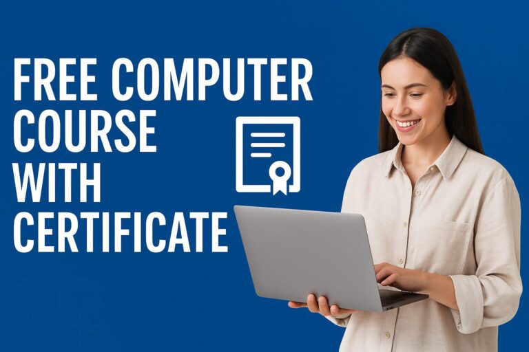 Free Computer Course with Certificate
