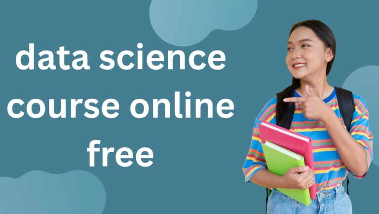 Data Science Course Online Free