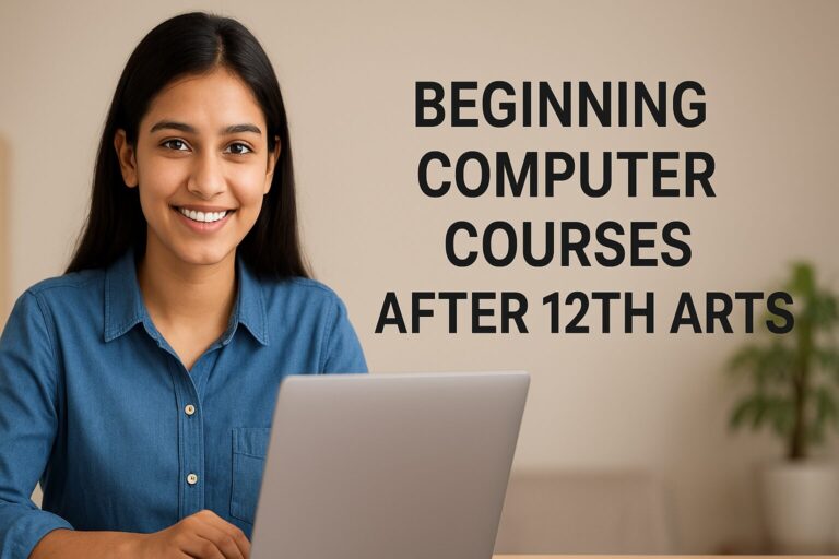 Beginning of Computer Courses After 12th Arts