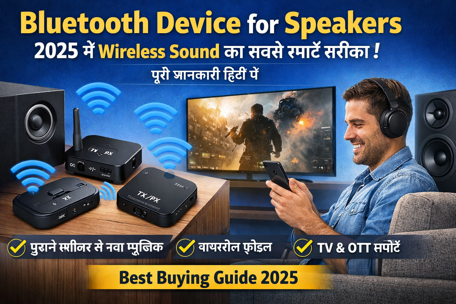 Bluetooth device for speakers