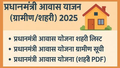प्रधानमंत्री आवास योजना (ग्रामीण/शहरी