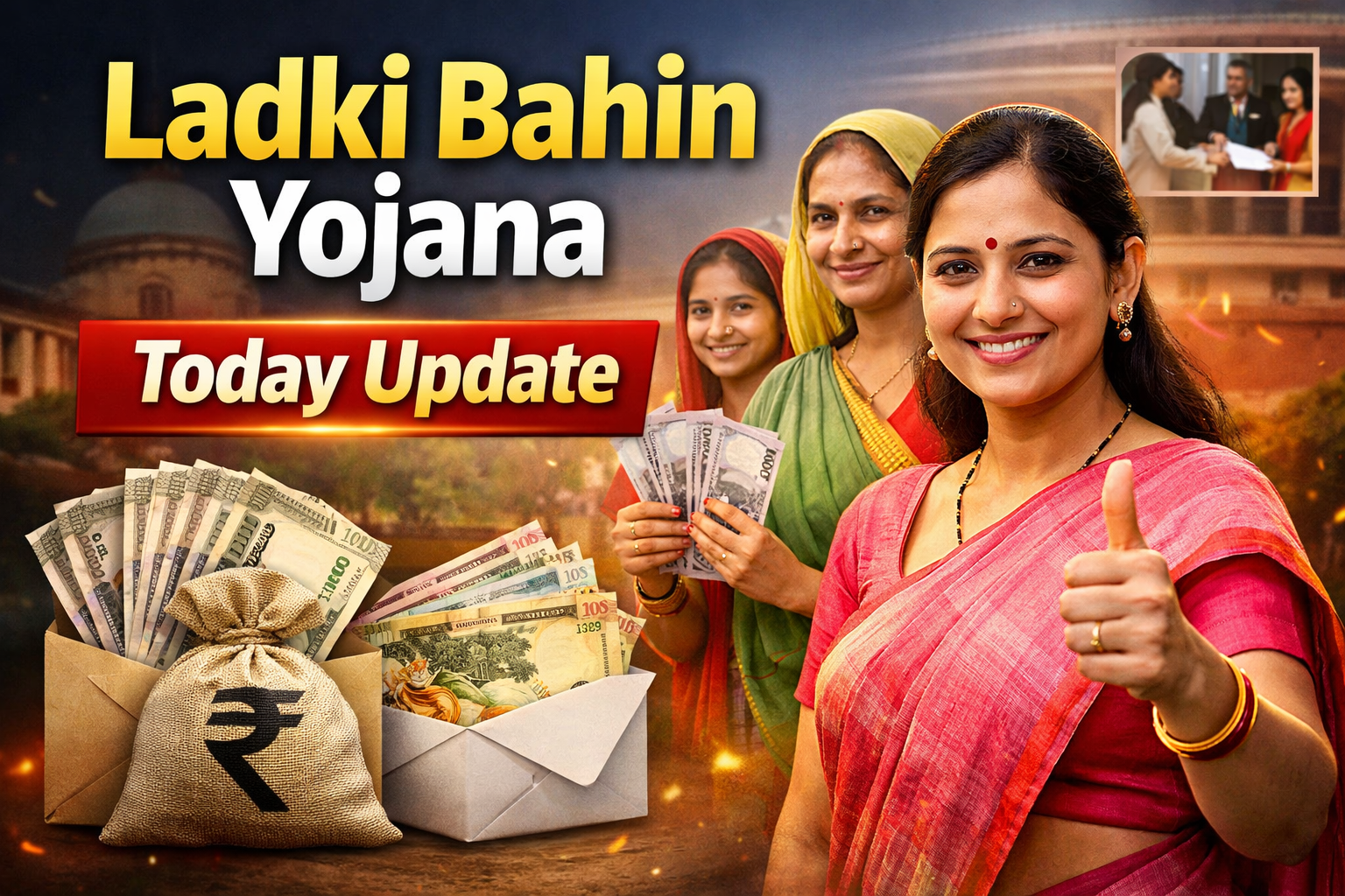 Ladki Bahin Yojana Today Update