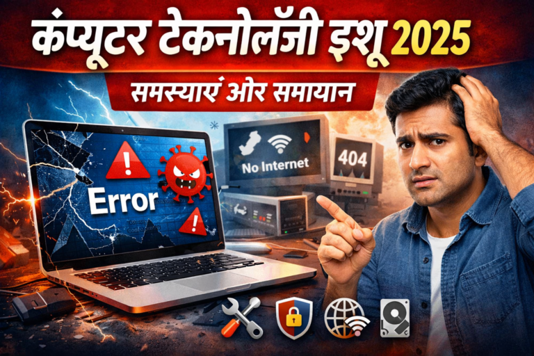 कंप्यूटर टेक्नोलॉजी इशू 2025: Computer Problems in Hindi और समाधान