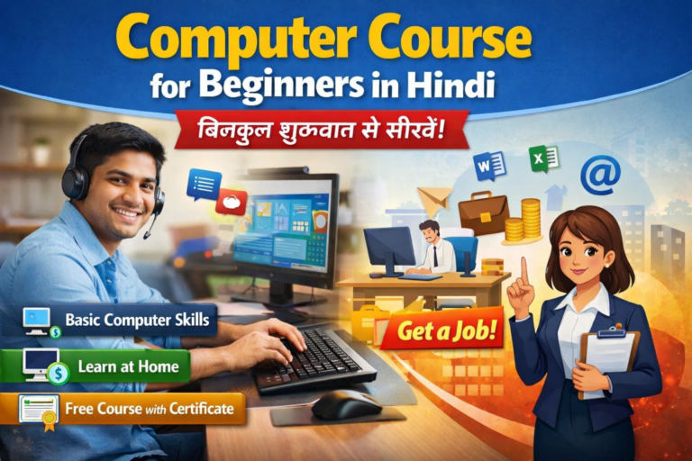 Computer course for beginners in hindi