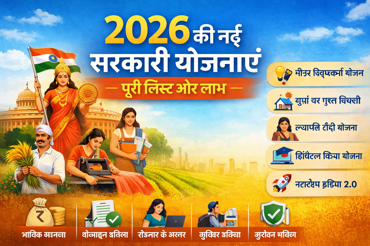 2026 की नई सरकारी योजनाएं