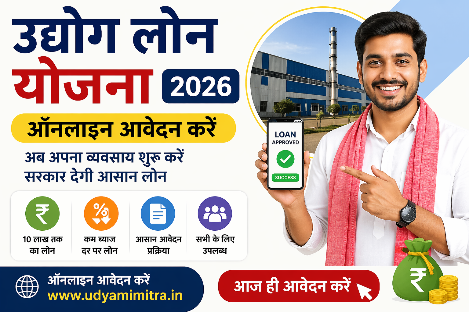 udyog loan yojana apply online