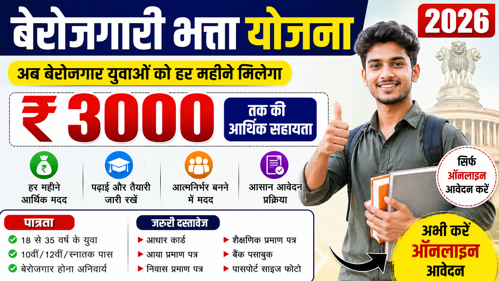 बेरोजगारी भत्ता योजना 