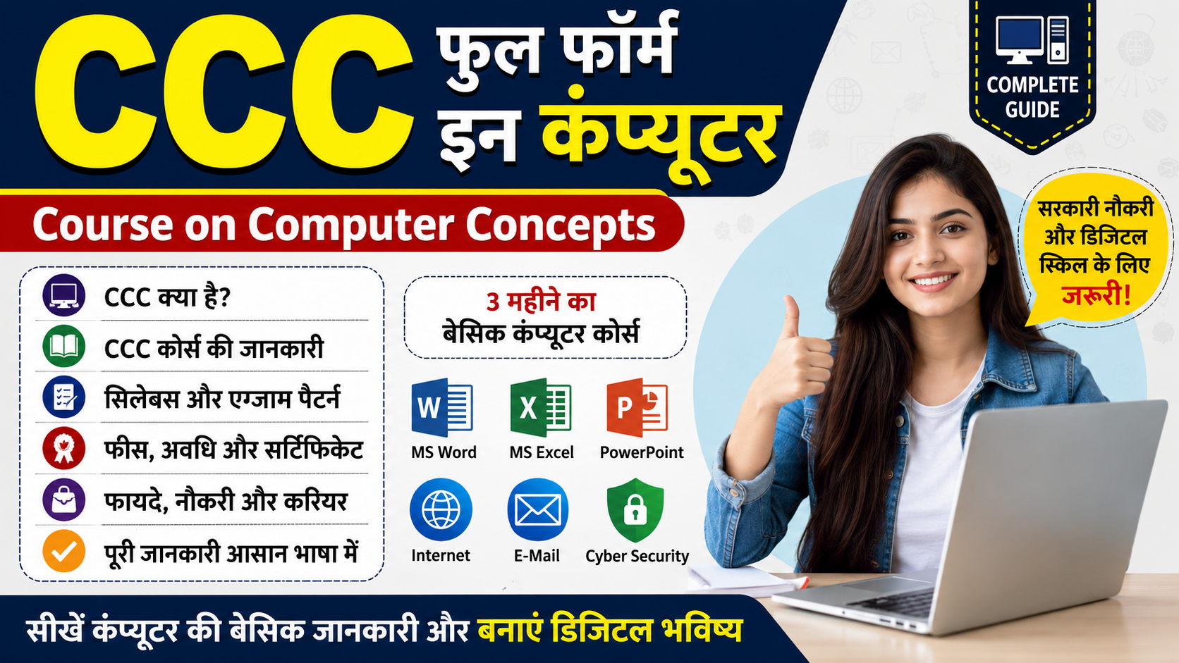 CCC फुल फॉर्म इन कंप्यूटर