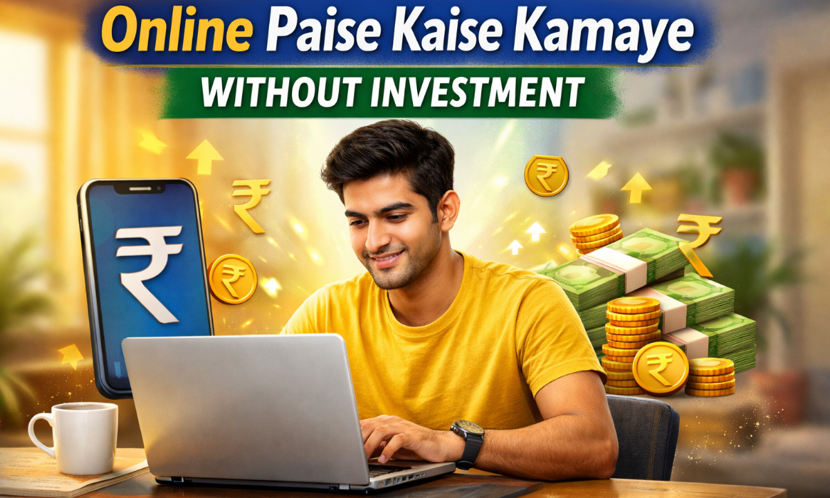 Online Paise Kaise Kamaye Without Investment