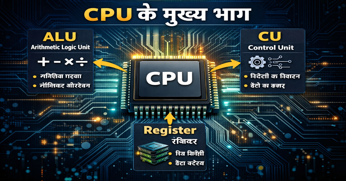 CPU के भाग