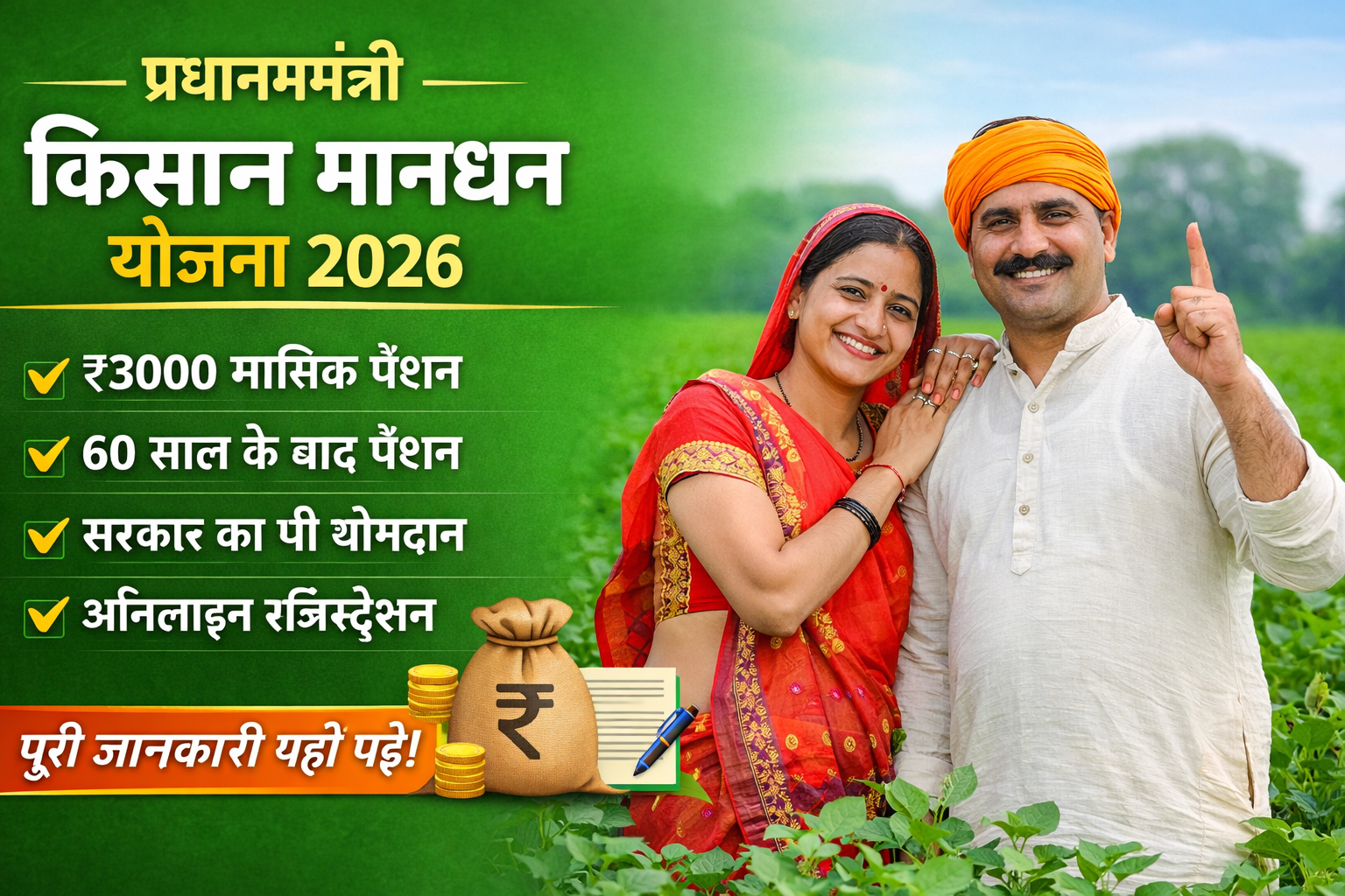 प्रधानमंत्री किसान मान धन योजना