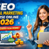 SEO Digital Marketing Course Online 2026 