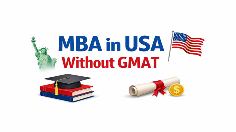 MBA in USA Without GMAT 2026