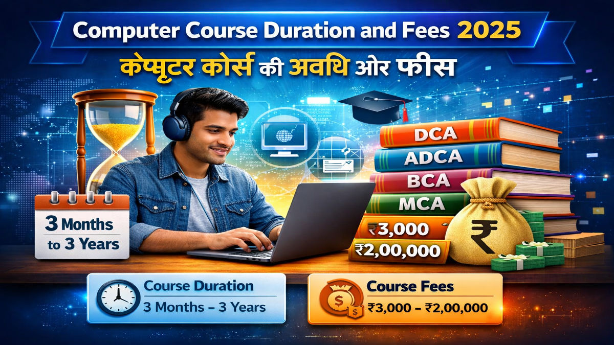 Computer Course Duration and Fees