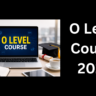 O Level Course 2026