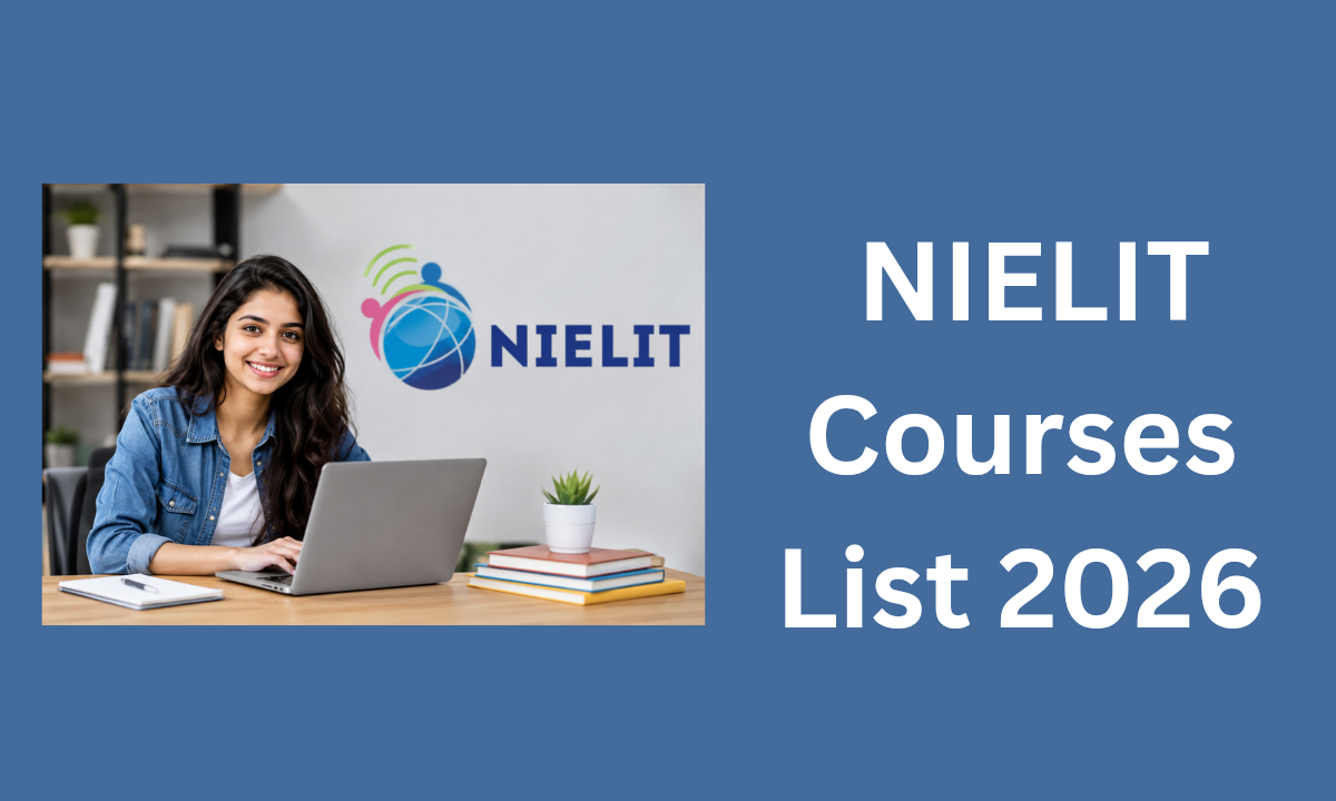 NIELIT Courses List 2026