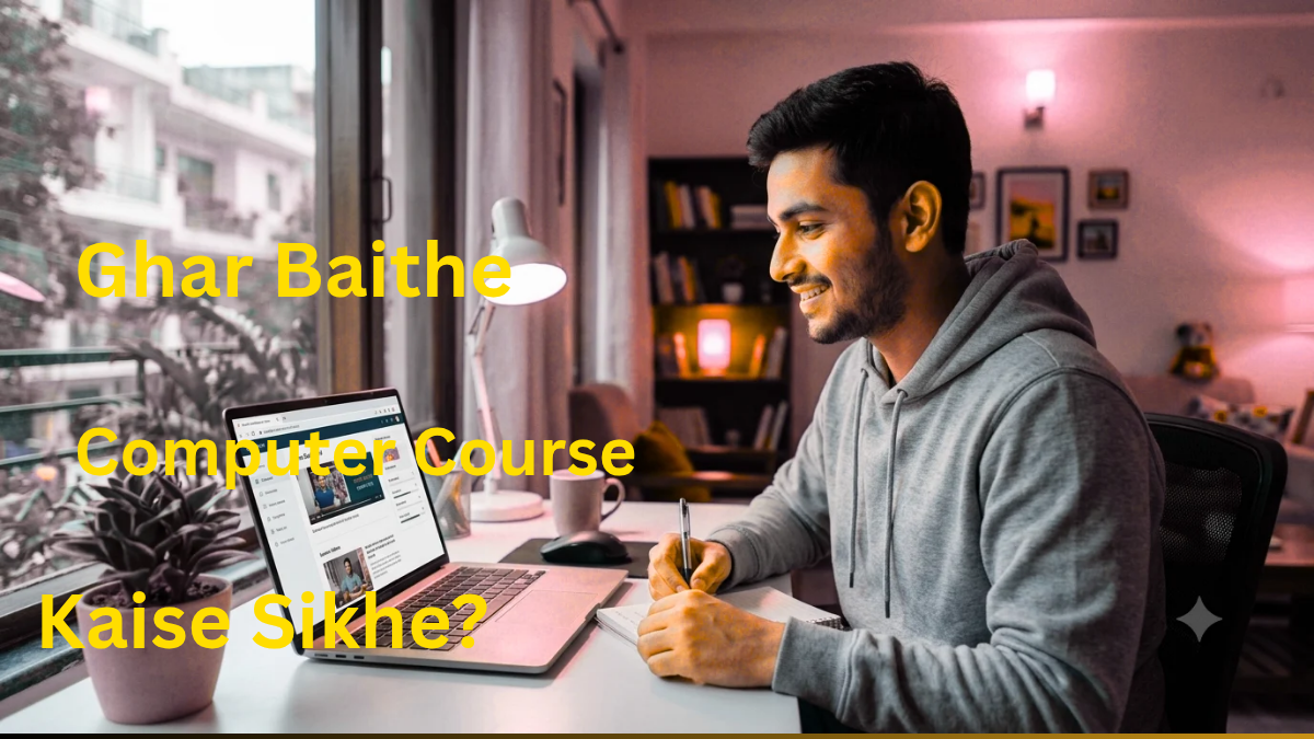 Ghar Baithe Computer Course Kaise Sikhe