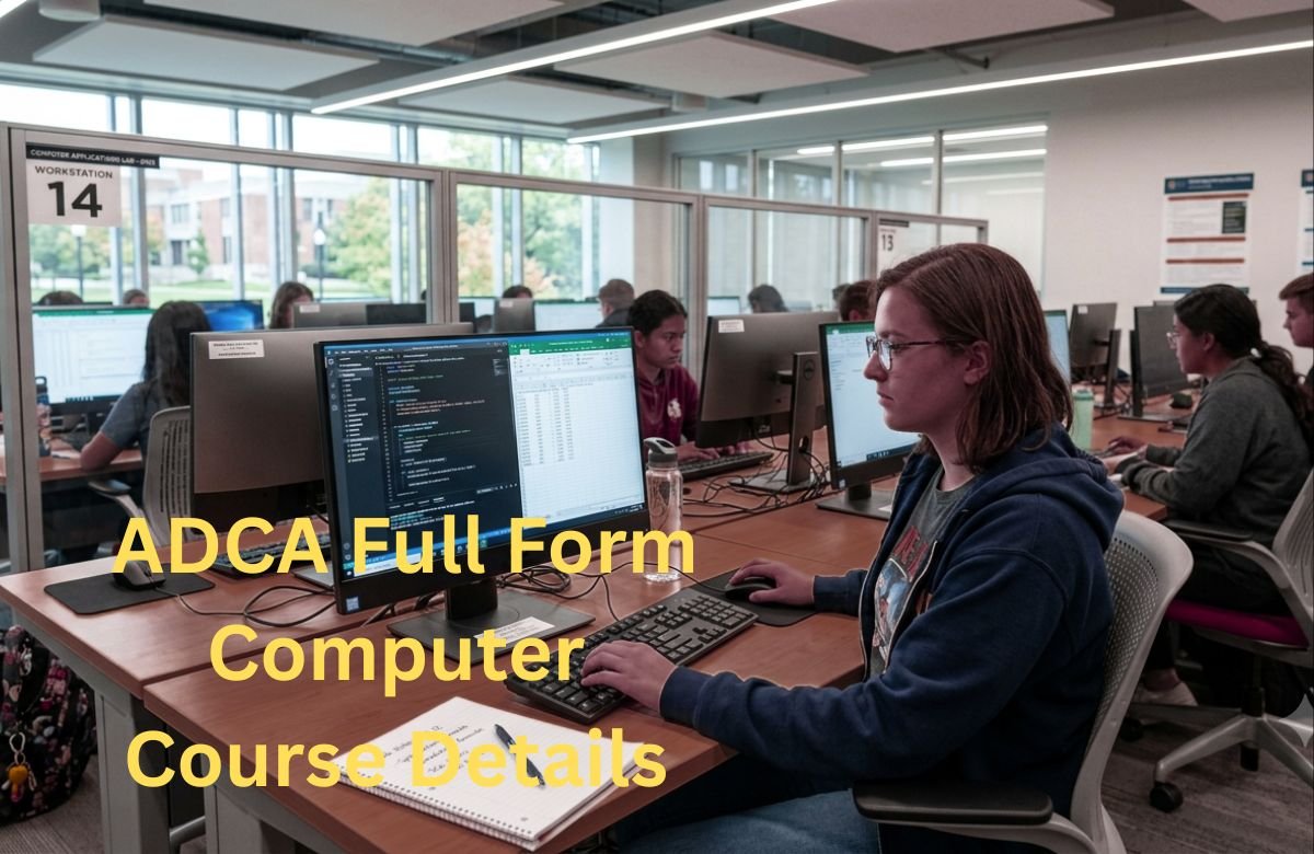 ADCA Full Form Computer Course Details